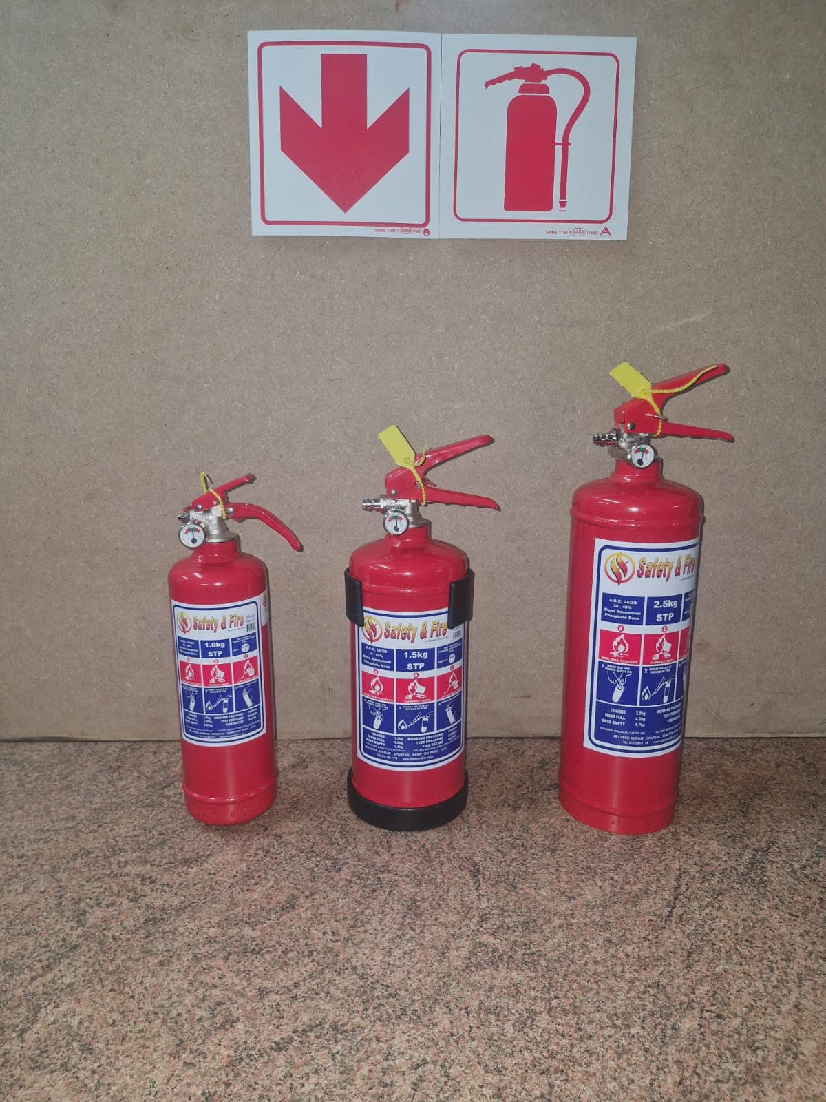STP Fire Extinguisher Range
